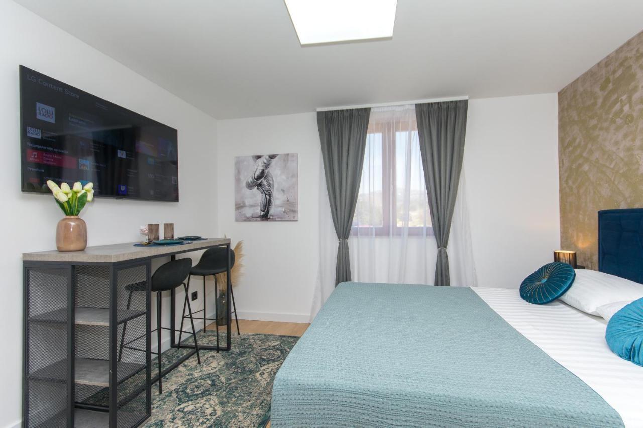 Sapphire Studio Apartment With Free Private Parking Дубровник Экстерьер фото